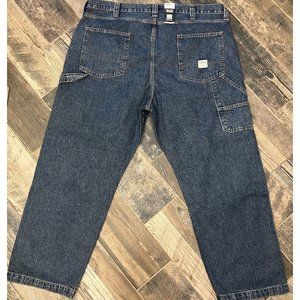 New Signature‎ by Levi Strauss Gold Carpenter Jeans 100% Cotton Workwear 44x30